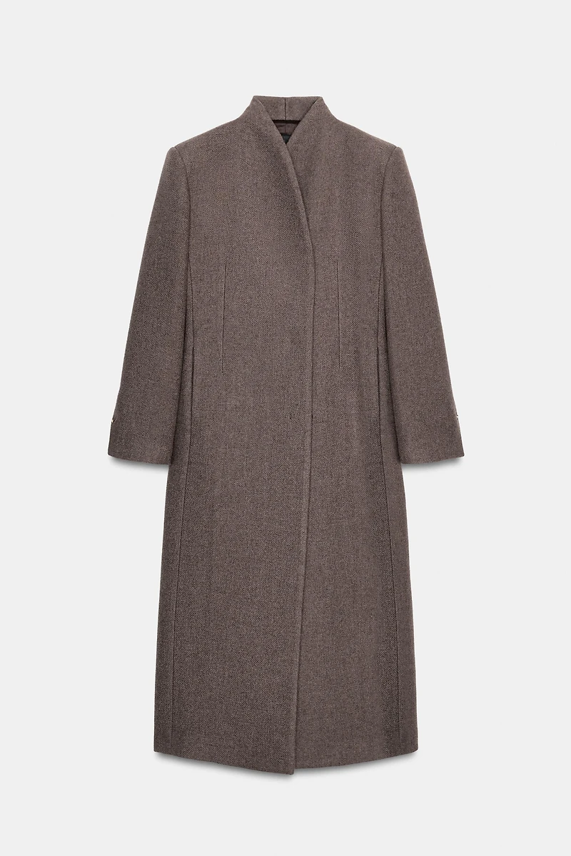 MANTECO WOOL COAT ZW COLLECTION LIMITED EDITION