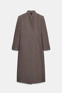 MANTECO WOOL COAT ZW COLLECTION LIMITED EDITION