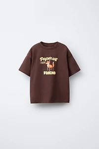 RAISED PRINT T-SHIRT