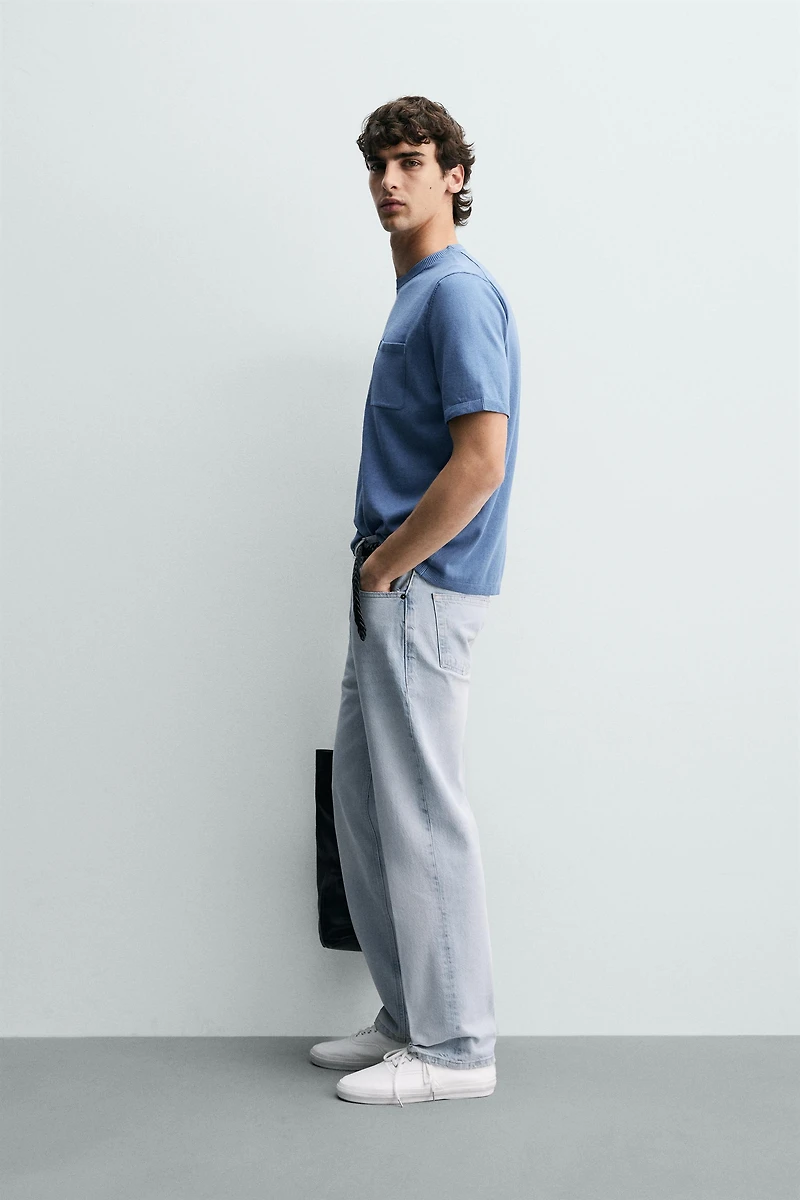 COTTON KNIT REGULAR FIT T-SHIRT