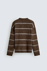 STRIPED TEXTURED JUMPER