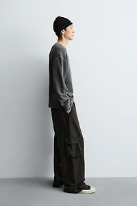 T-SHIRT GAUFRÉ LAVÉ