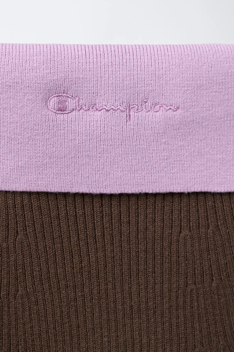 JUPE EN MAILLE CHAMPION ® X ZARA