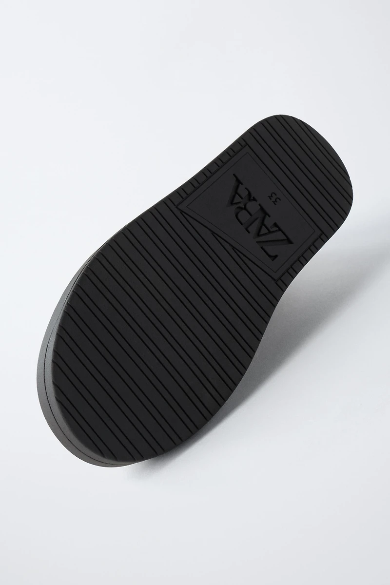 LINED LEATHER ANKLE BOOTS