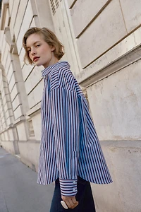 STRIPED OXFORD SHIRT