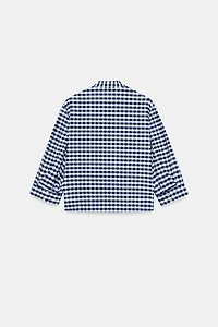 ZW COLLECTION GINGHAM SHIRT