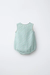 GINGHAM ROMPER