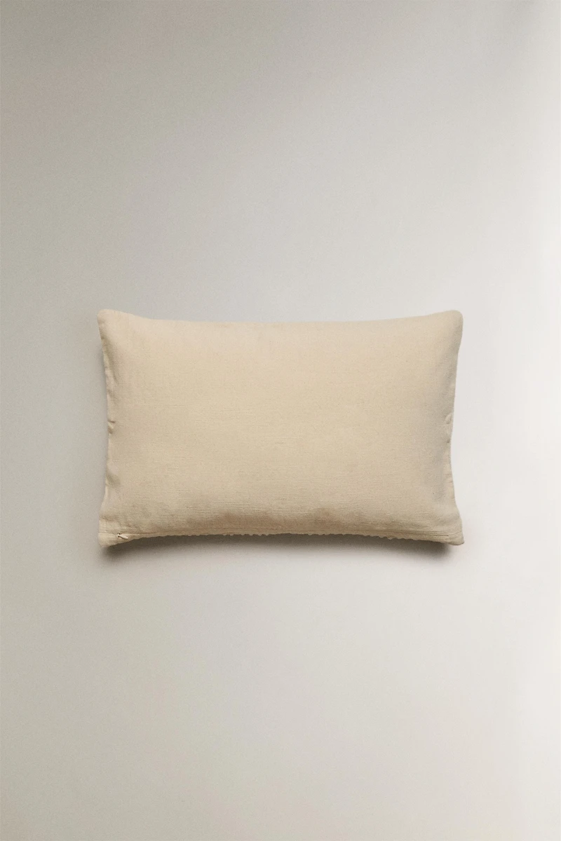 PLEATED THROW PILLOW COVER