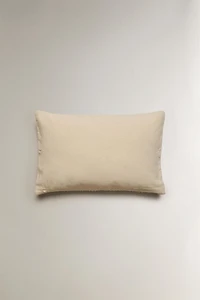 PLEATED THROW PILLOW COVER