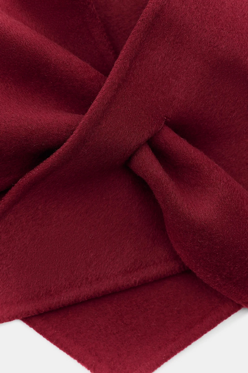 WOOL TRIANGULAR BANDANA