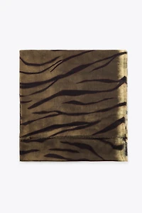 ANIMAL PRINT SCARF