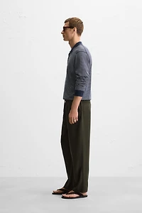 RELAXED FIT LYOCELL PANTS