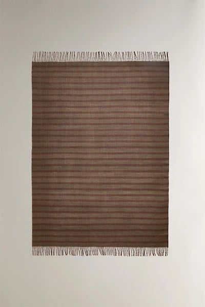 COUVERTURE À CARREAUX FRANGES