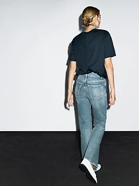 Jean bootcut taille haute