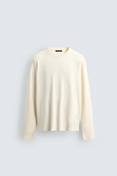 PULL EN MAILLE MÉLANGÉE VISCOSE
