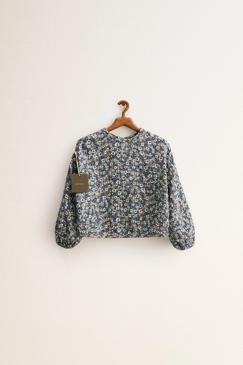 ZARA TIMELESS - BLOUSE IMPRIMÉE FLEURS