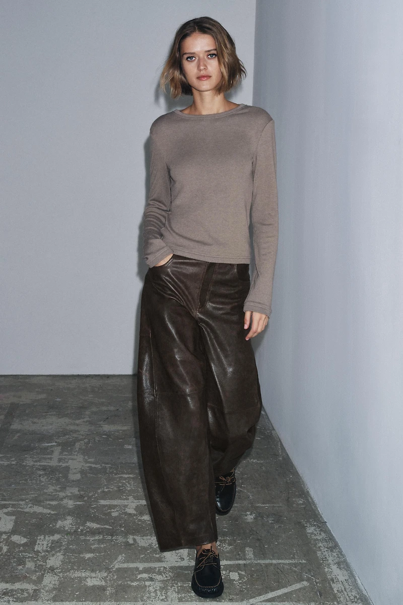 T-SHIRT À MANCHES LONGUES