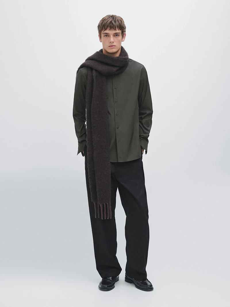 Slim fit stretch shirt