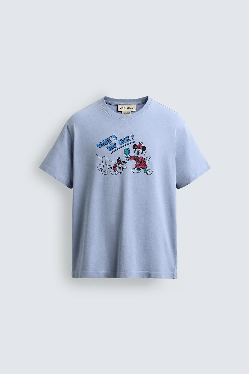 MICKEY + PLUTO T-SHIRT HARRY LAMBERT FOR ZARA X DISNEY