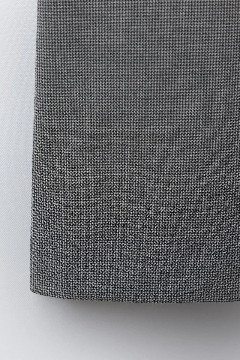 HERRINGBONE FLARE PANTS