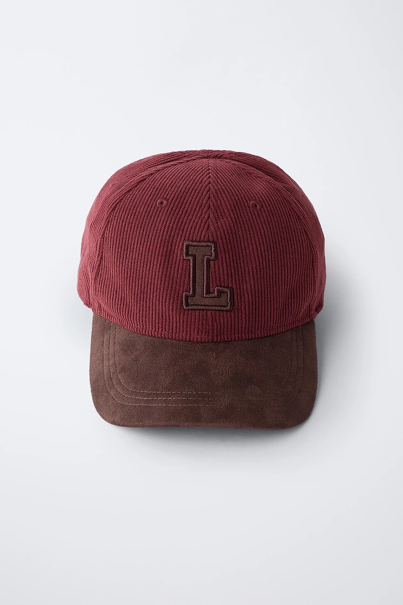 CORDUROY INITIAL CAP