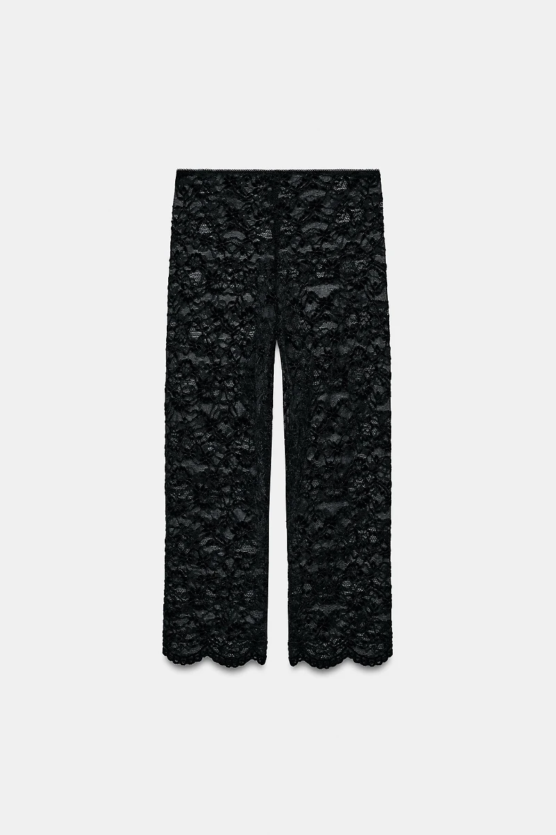 LEGGING CAPRI DENTELLE