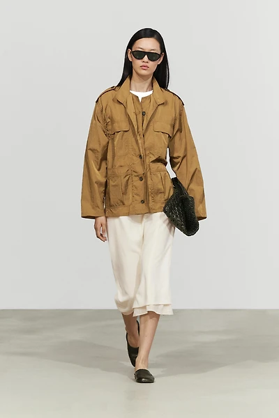 Technical overshirt with pocket details