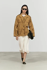 Technical overshirt with pocket details