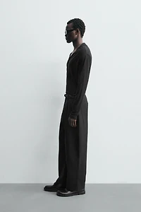 SHEER LYOCELL POLO SHIRT