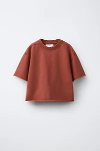 WASHED EFFECT JOGGING T-SHIRT