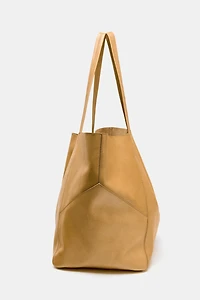 SAC CABAS MAXI EN CUIR AVEC SURPIQÛRES