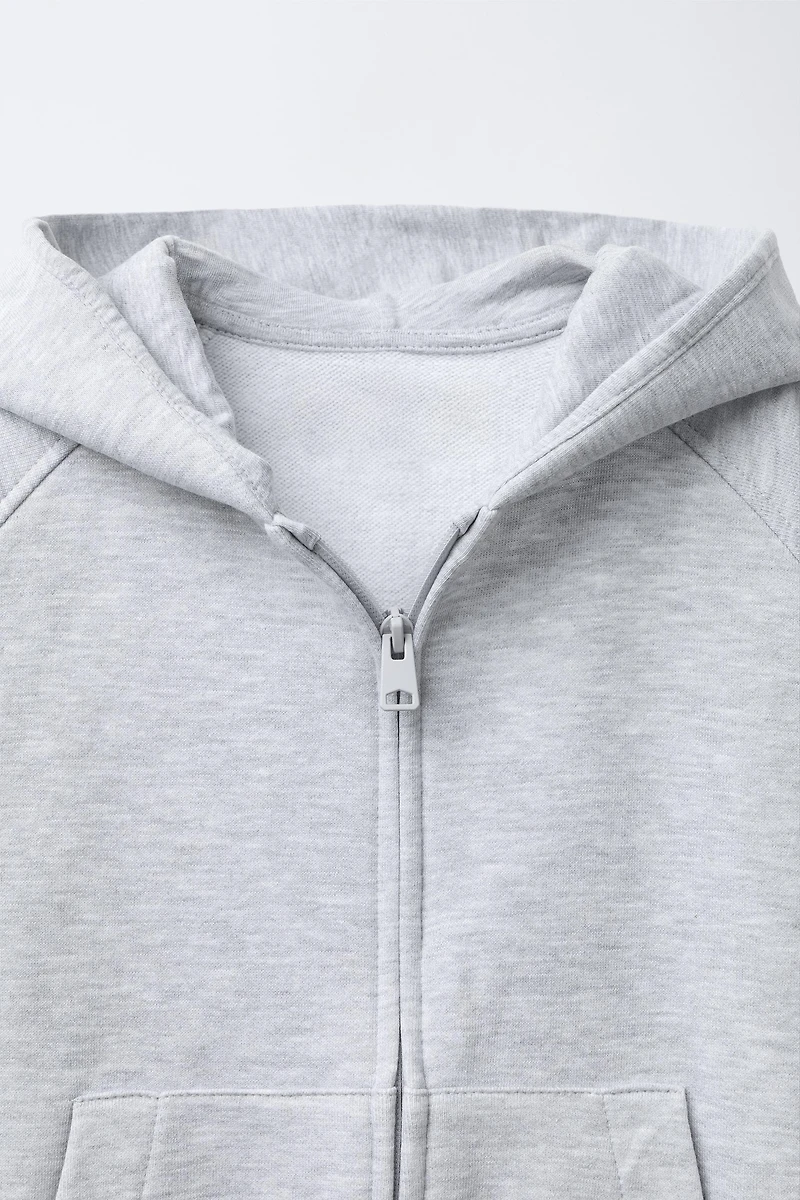 SWEAT ZIPPÉ BASIQUE