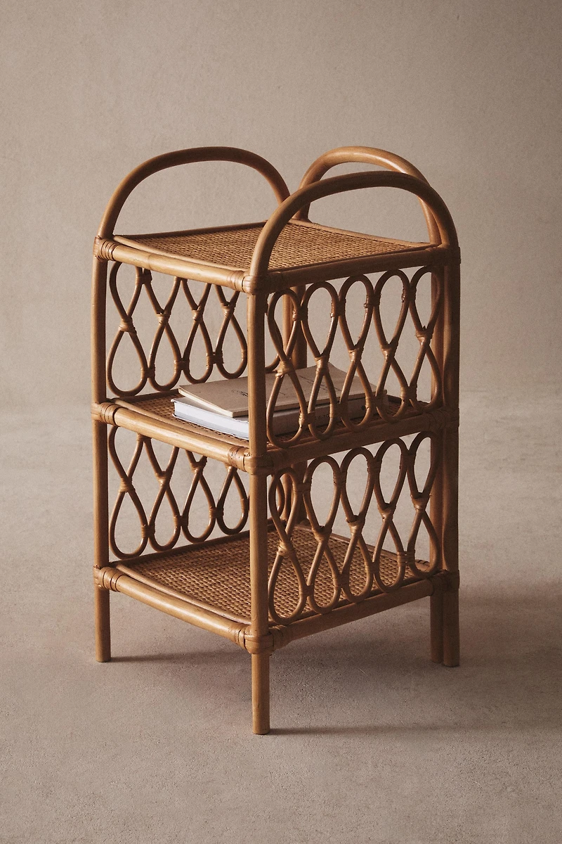 CHAISE DE NUIT ROTIN