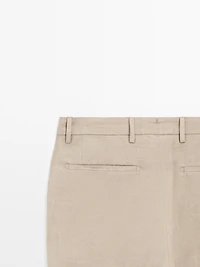 Flowing linen trousers