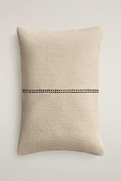 HOUSSE DE COUSSIN DOUBLE LIGNE