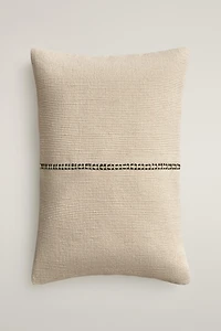 HOUSSE DE COUSSIN DOUBLE LIGNE