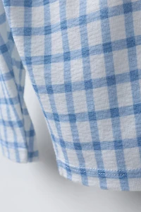PLAID POCKET PANTS