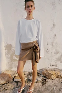 BEADED KNOTTED SKORT