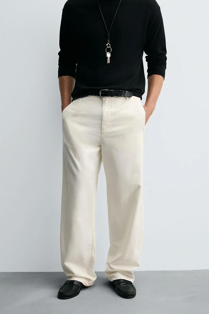 PANTALON CHINO COTON - CHANVRE