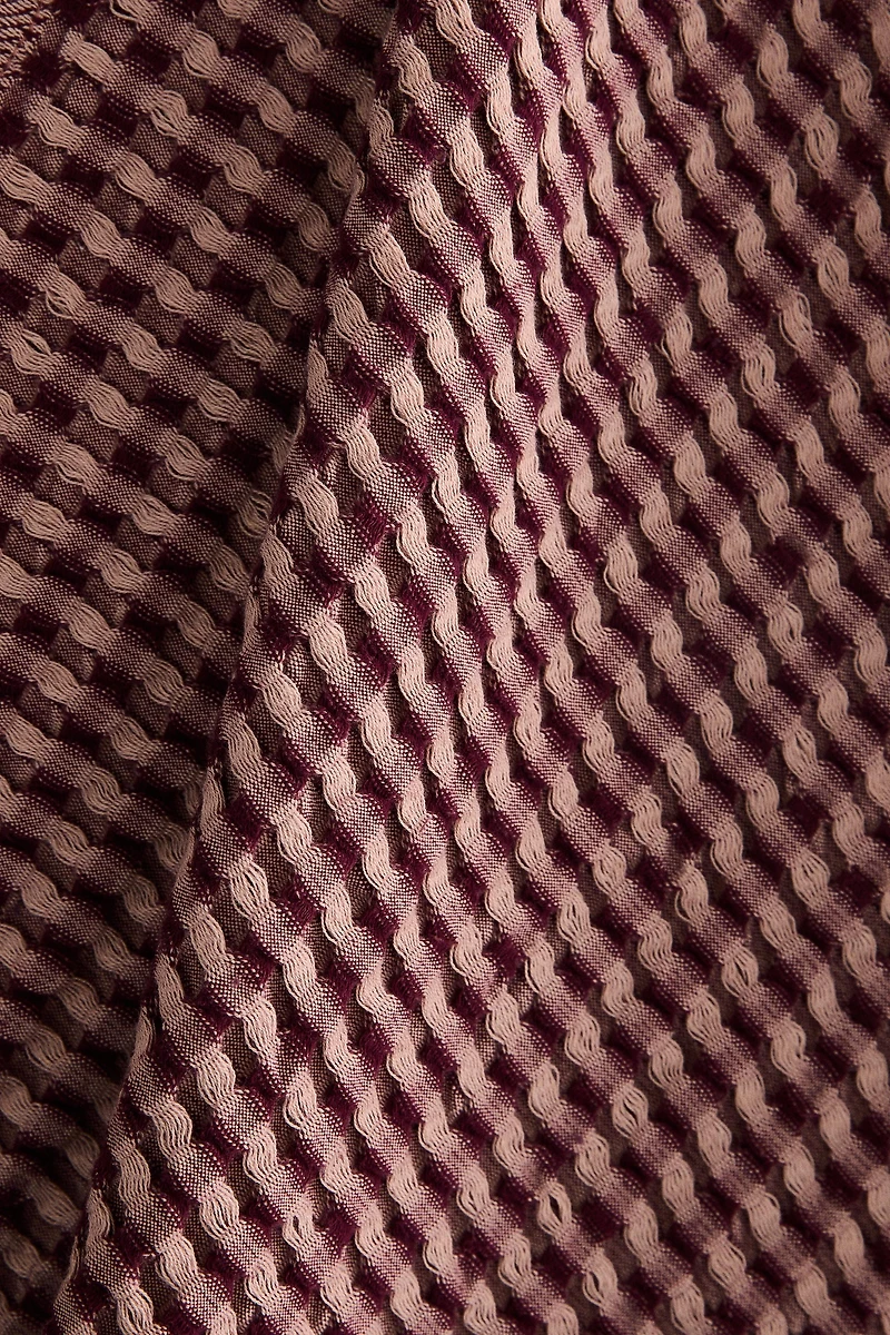 WAFFLE-KNIT COTTON KITCHEN TOWEL X COLLAGERIE