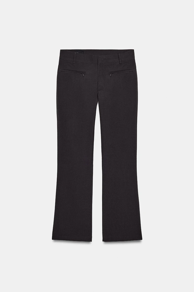 FLARE PANTS WITH POCKETS