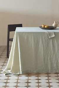 WASHED LINEN TABLECLOTH