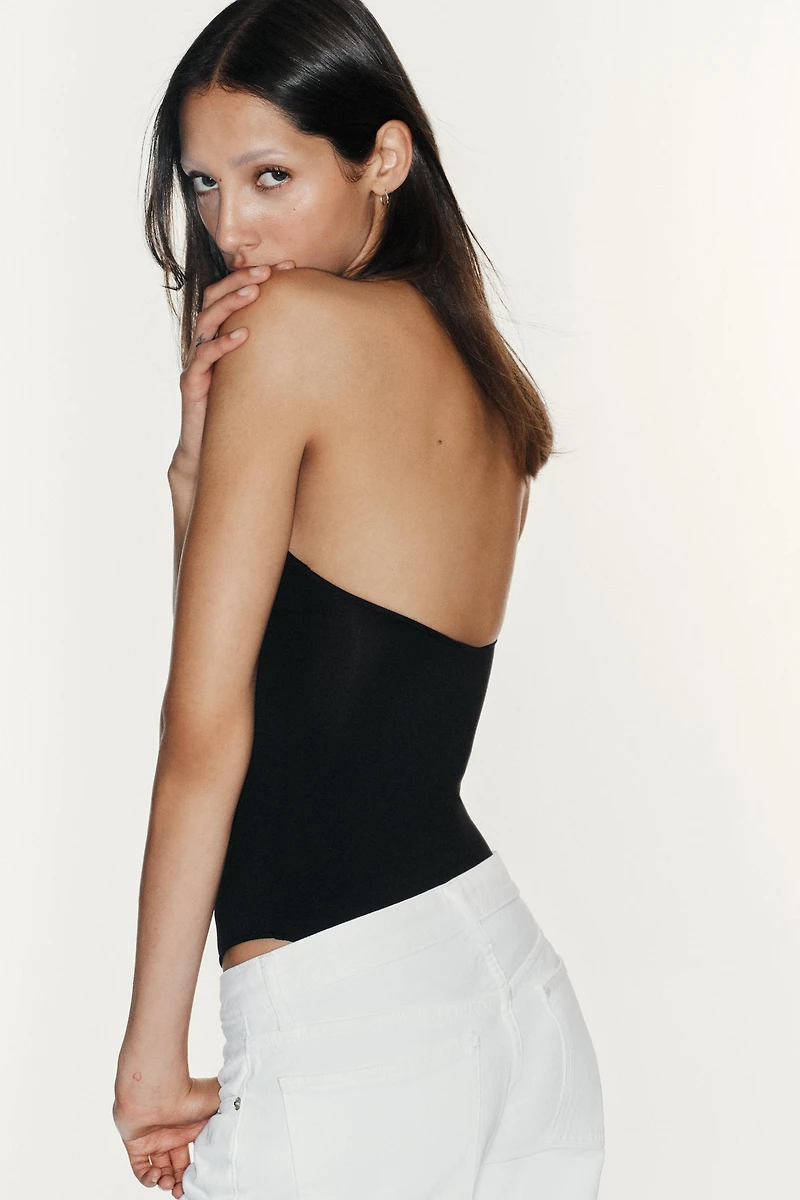 HALTER UNDERWIRE BODYSUIT