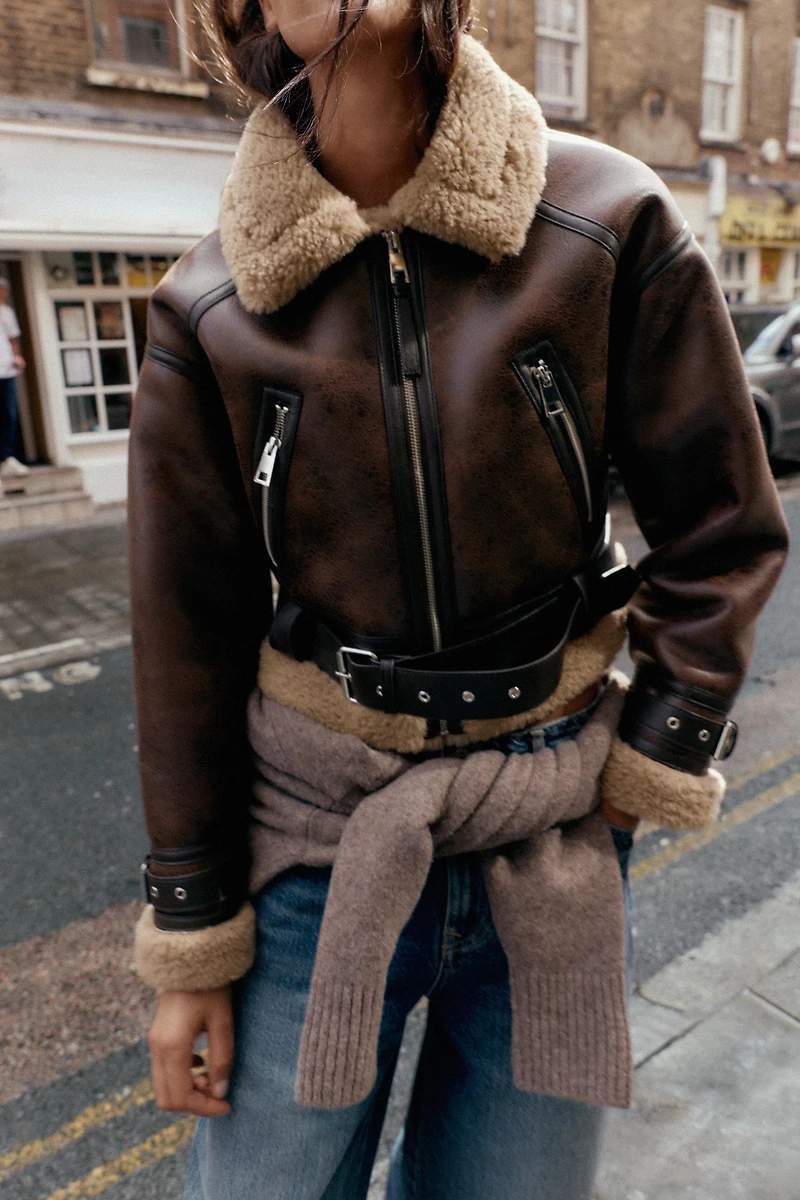 SHORT DOUBLE-FACED JACKET