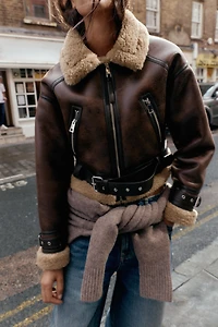 SHORT DOUBLE-FACED JACKET