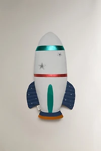 KIDS' ROCKET CUSHION