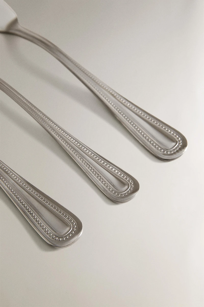 ENSEMBLE COUVERTS DESSERT 6 PIÈCES ARGENT