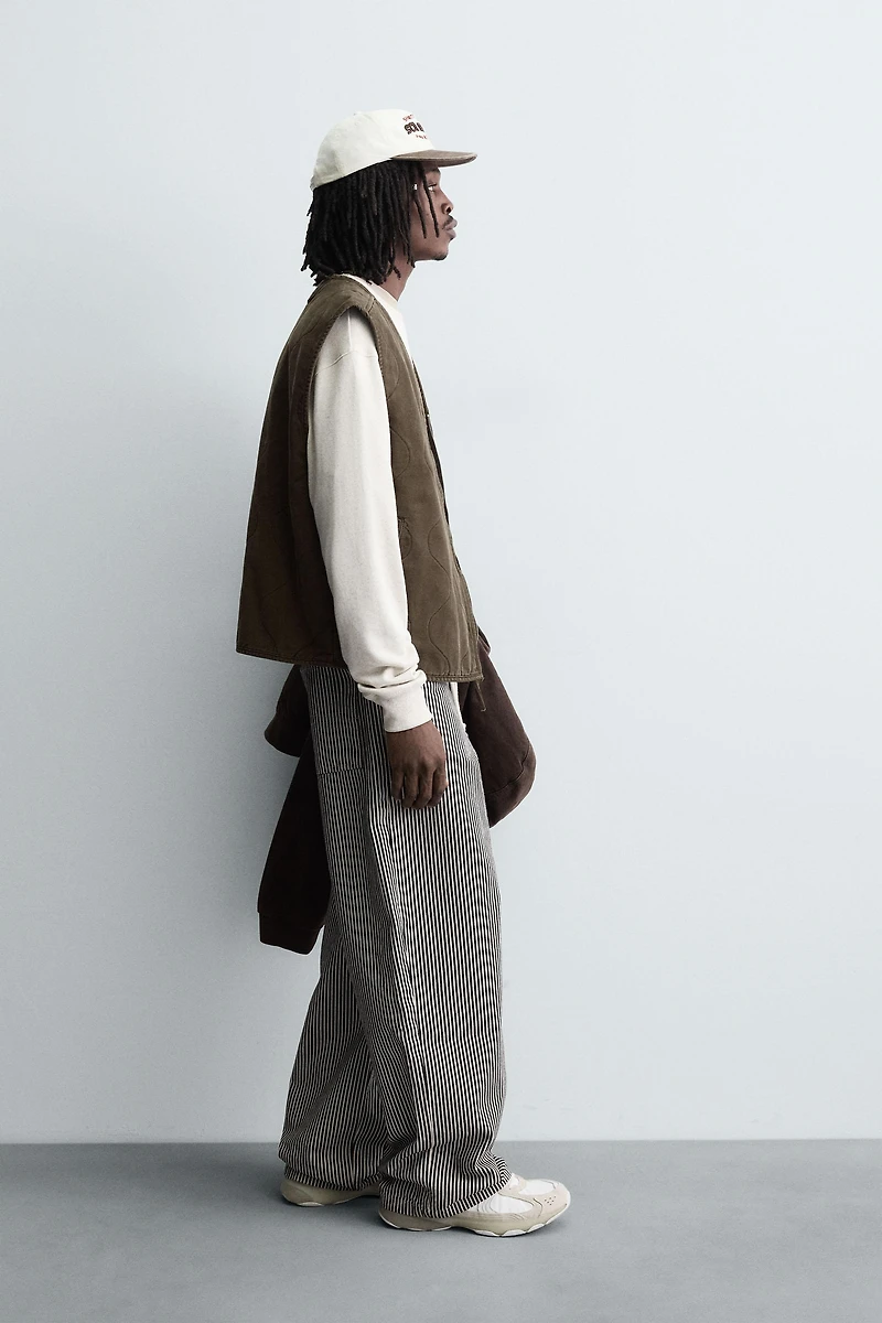 STITCHED PUFFER VEST