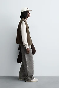 STITCHED PUFFER VEST