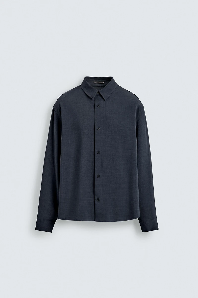 CHEMISE FLUIDE COUPE DÉCONTRACTÉE
